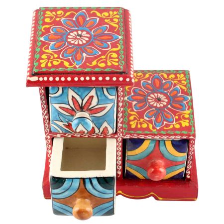 Spice Box Masala Rack Container Gift Items 